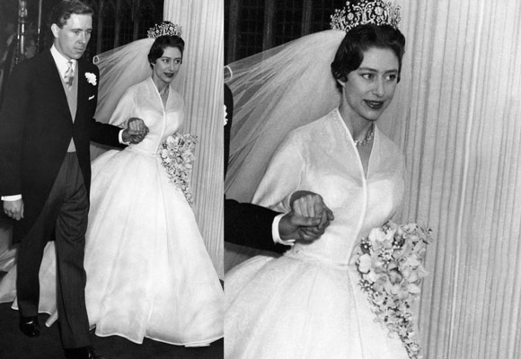 Stunning royal wedding gowns and crowns
