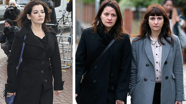 Nigella’s aides say she took drugs every three days