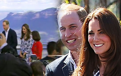 Kate and Wills in the Blue Mountains