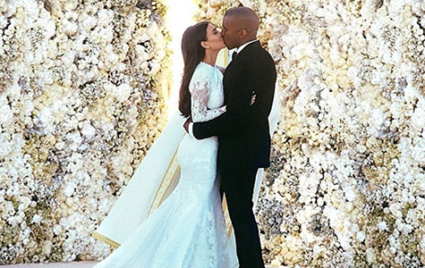Pictures revealed: Inside Kim and Kanye’s wedding