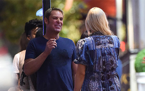 WORLD EXCLUSIVE pictures: Shane Warne and Sophie Monk
