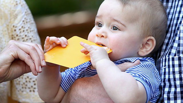 Prince George is permanently hungry