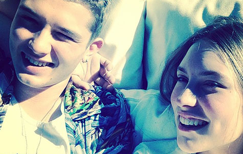 Jude Law’s son Rafferty and girlfriend: a ridiculously good-looking couple