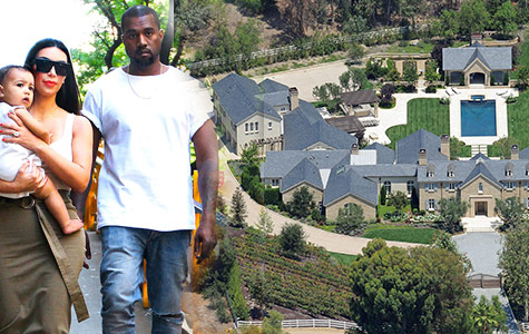 Inside Kim and Kanye’s incredible $20 million mansion