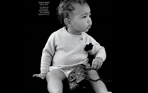 North West’s first solo fashion-shoot