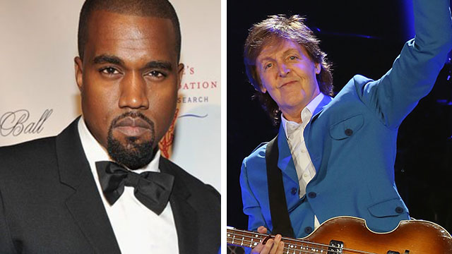Kanye West and Sir Paul McCartney to collaborate