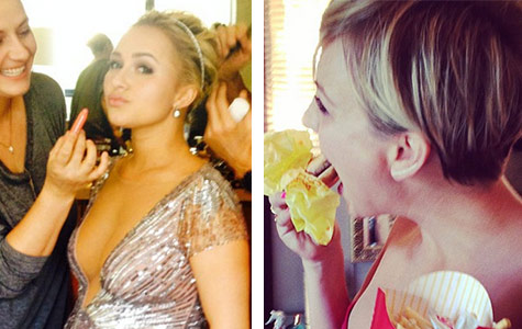 How stars got ready for the Emmys!