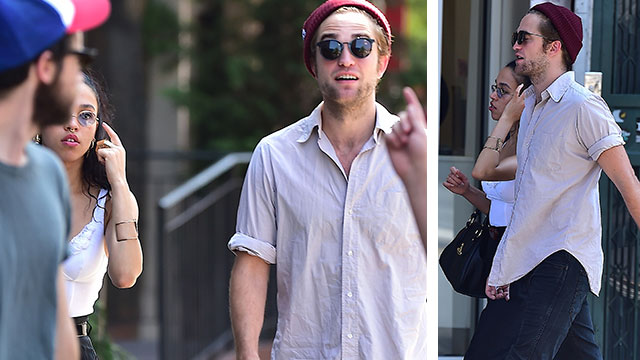 Robert Pattinson spotted out with new girlfriend FKA Twigs