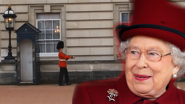 Buckingham Palace Guard caught dancing on duty