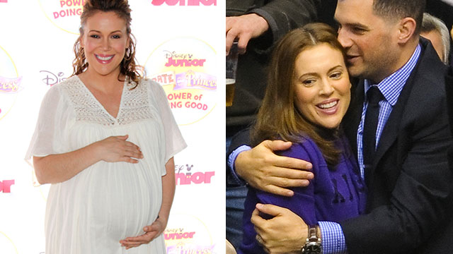 Alyssa Milano welcomes a baby girl