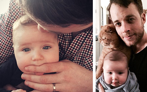Hamish Blake celebrates his first Father’s Day with Zoe Foster-Blake