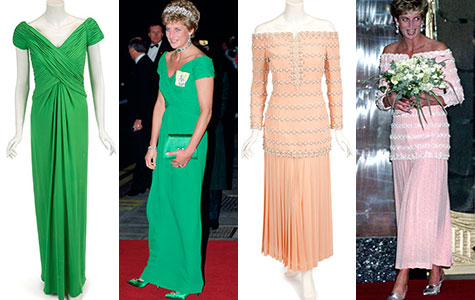 Princess Diana’s gowns to be auctioned off