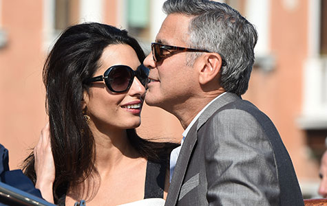 George and Amal’s celebrity wedding guests assemble in Venice