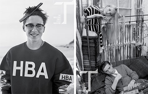 Brooklyn Beckham goes pro with modelling – in new fashion shoot