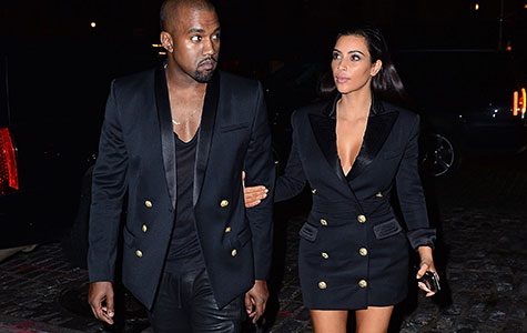 Kim and Kanye’s matching outfits