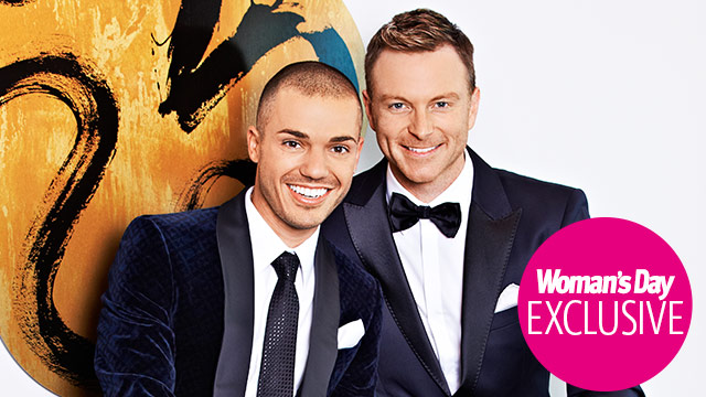 Anthony Callea and Tim Campbell: “Our double wedding joy!”