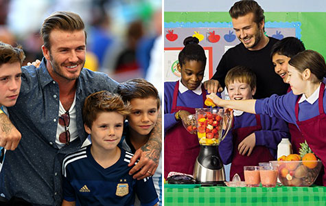David Beckham shares the Beckham family favourite recipes