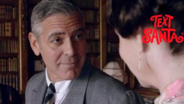 First look: George Clooney on set of Downton Abbey!