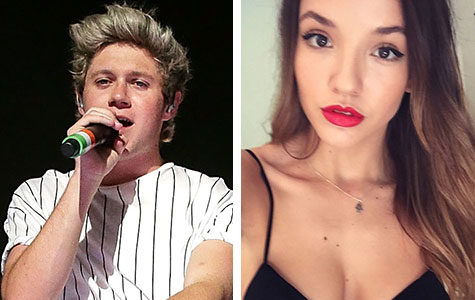 Niall Horan of One Direction bags an Aussie squeeze