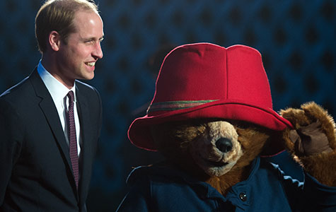 Prince William meets Paddington Bear in China