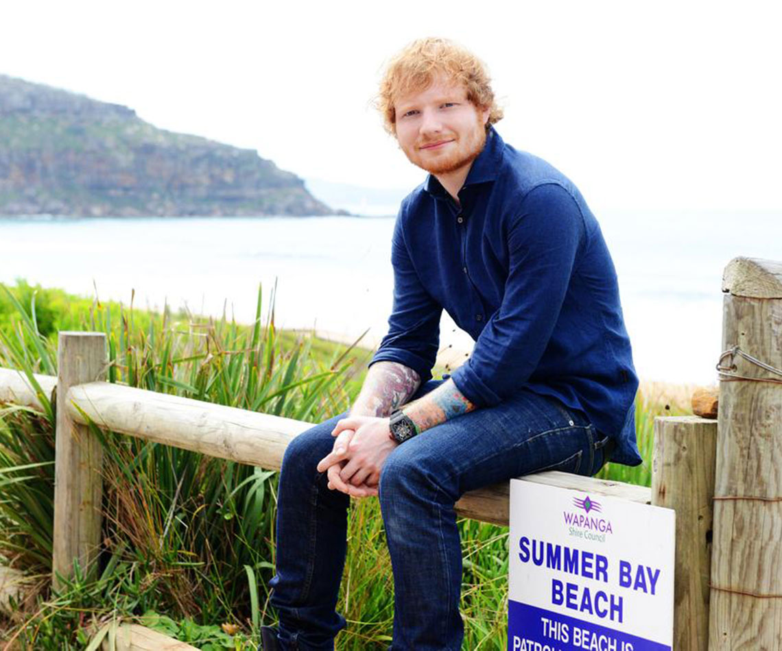 Ed Sheeran Summer Bay