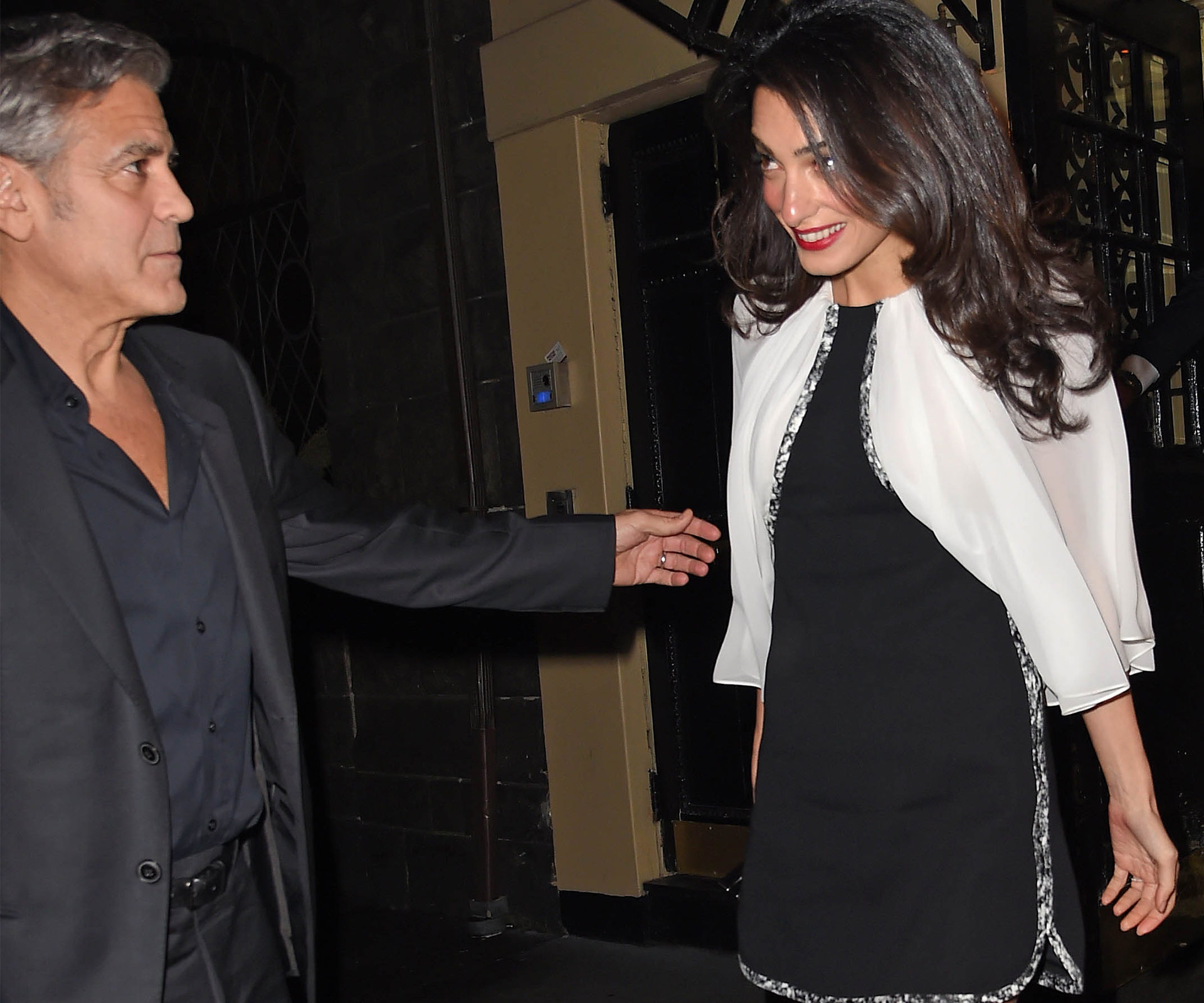 George and Amal Clooney’s glamorous date