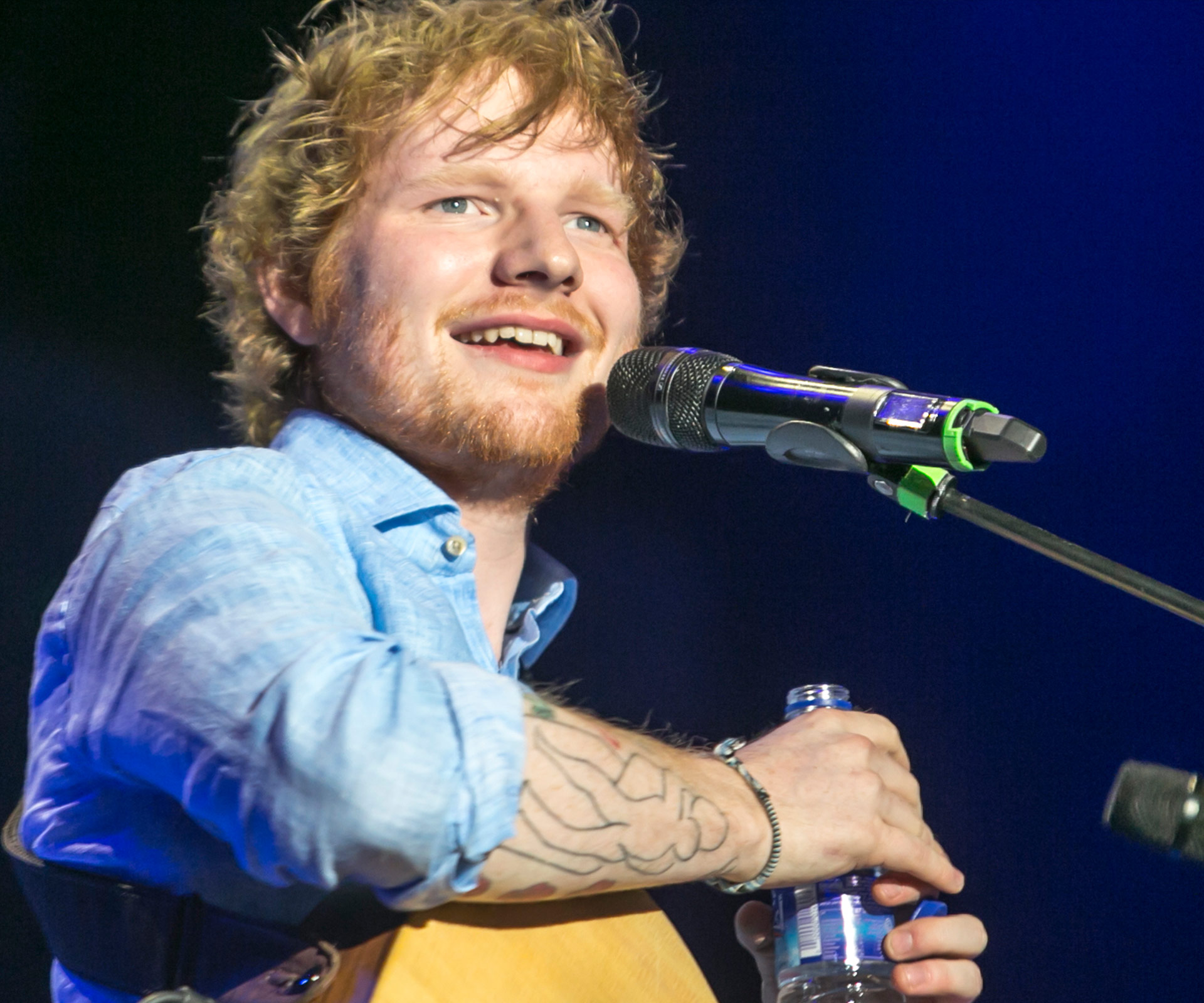 Ed Sheeran thinks Prince Harry should party with Shane Warne