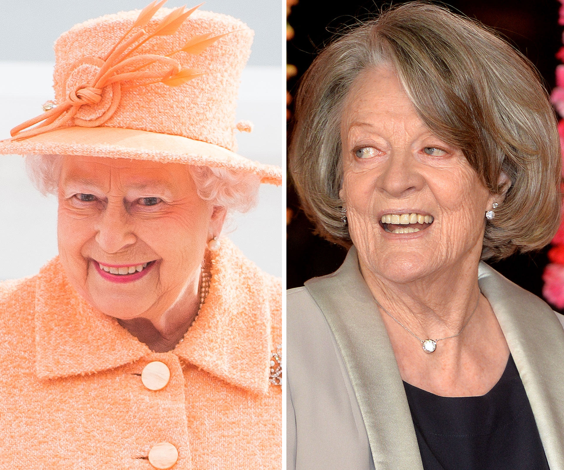 Dame Maggie Smith’s dinner date with the Queen