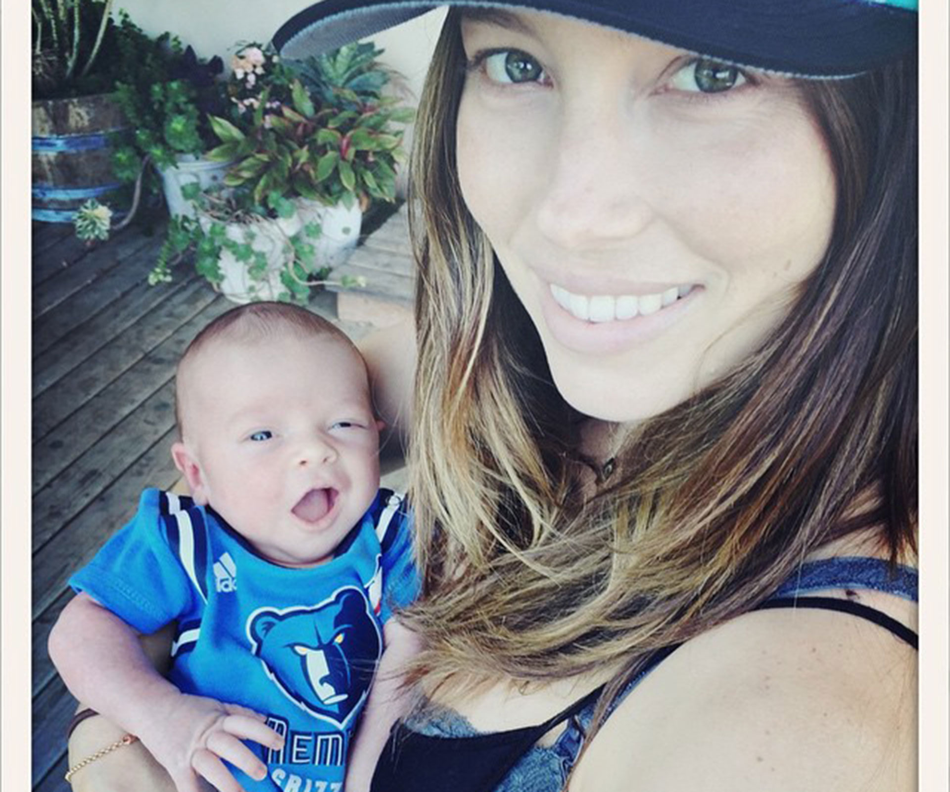 Justin Timberlake shares a first look at baby Silas