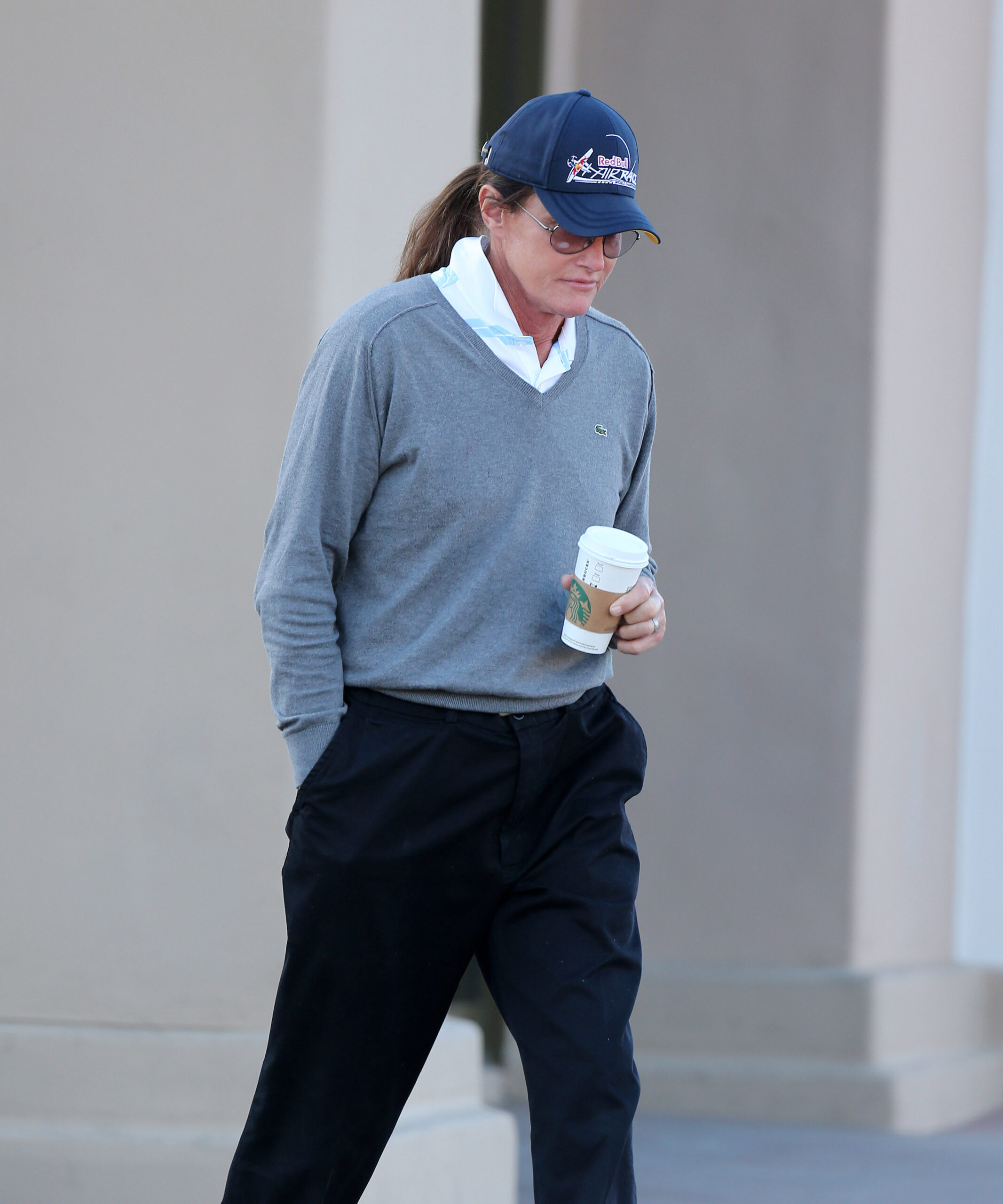 Bruce Jenner is “happy that he is moving on with his transition”