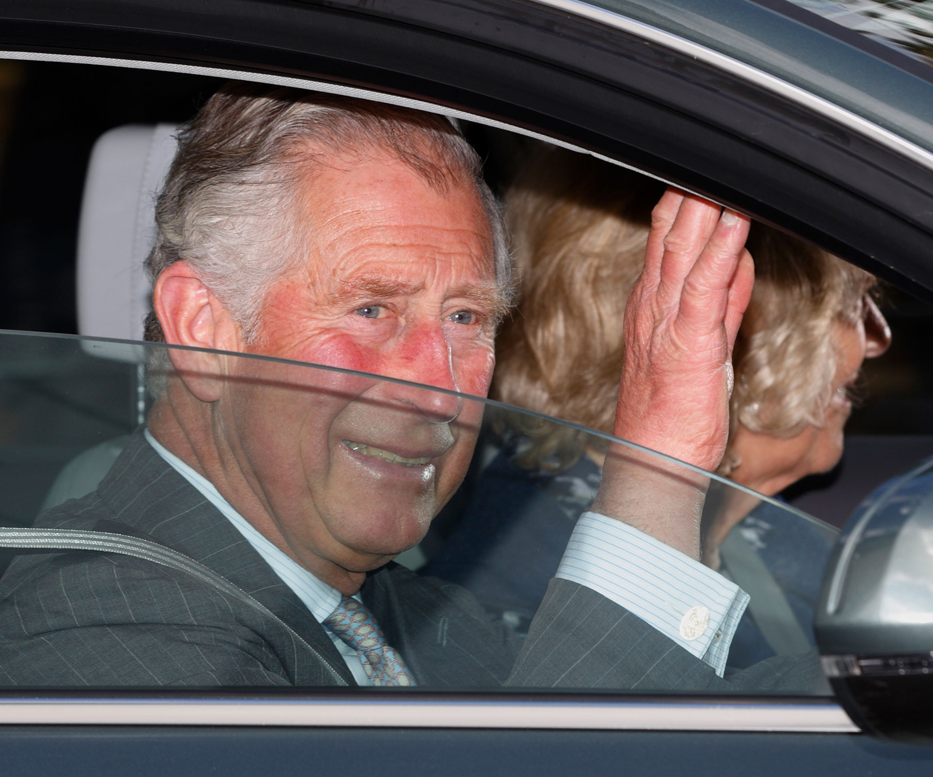 Meet the family! Charles, Camilla and The Middletons visit the new princess at Kensington Palace