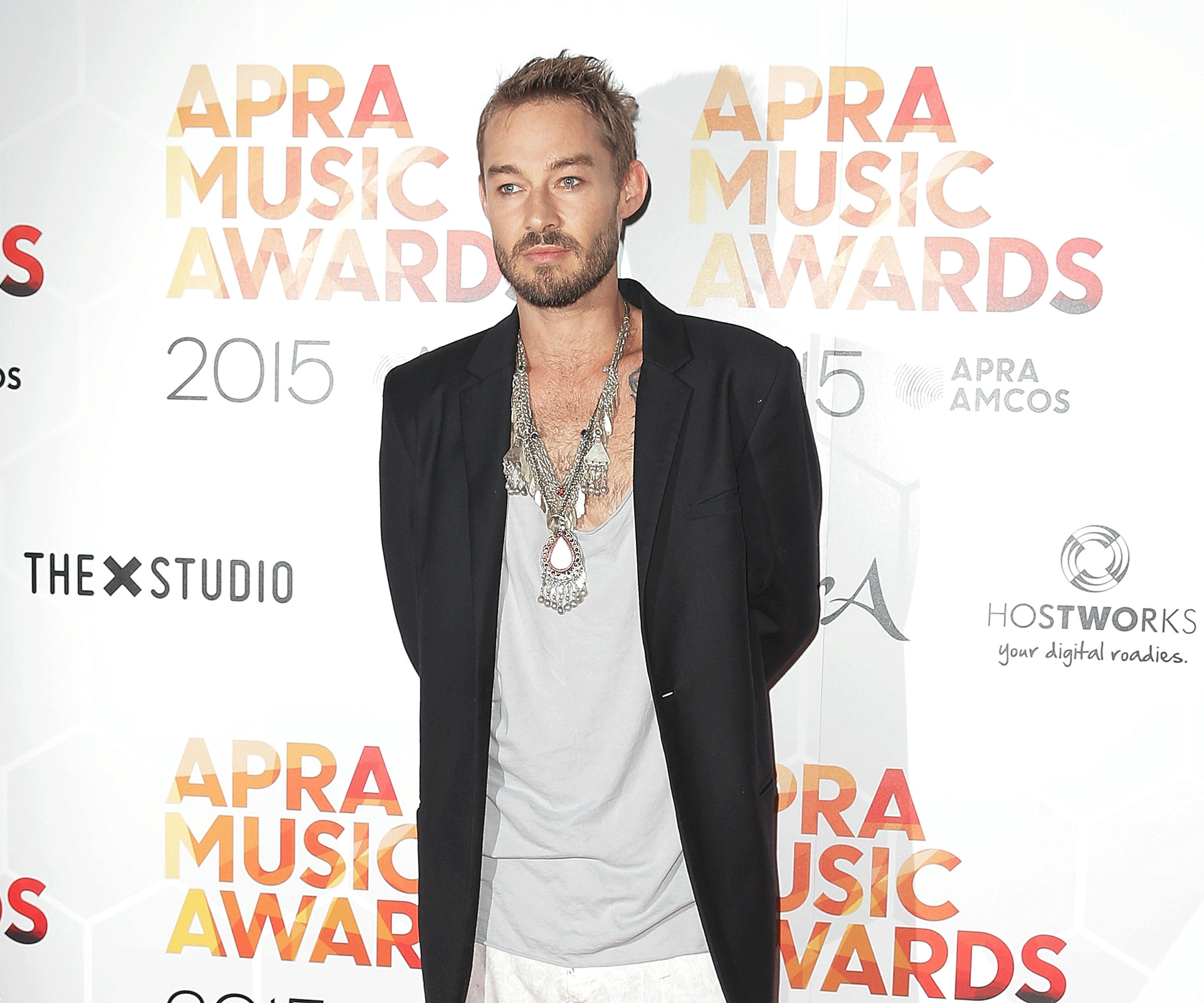 Former Silverchair front man Daniel Johns was sent to hospital after a fall 