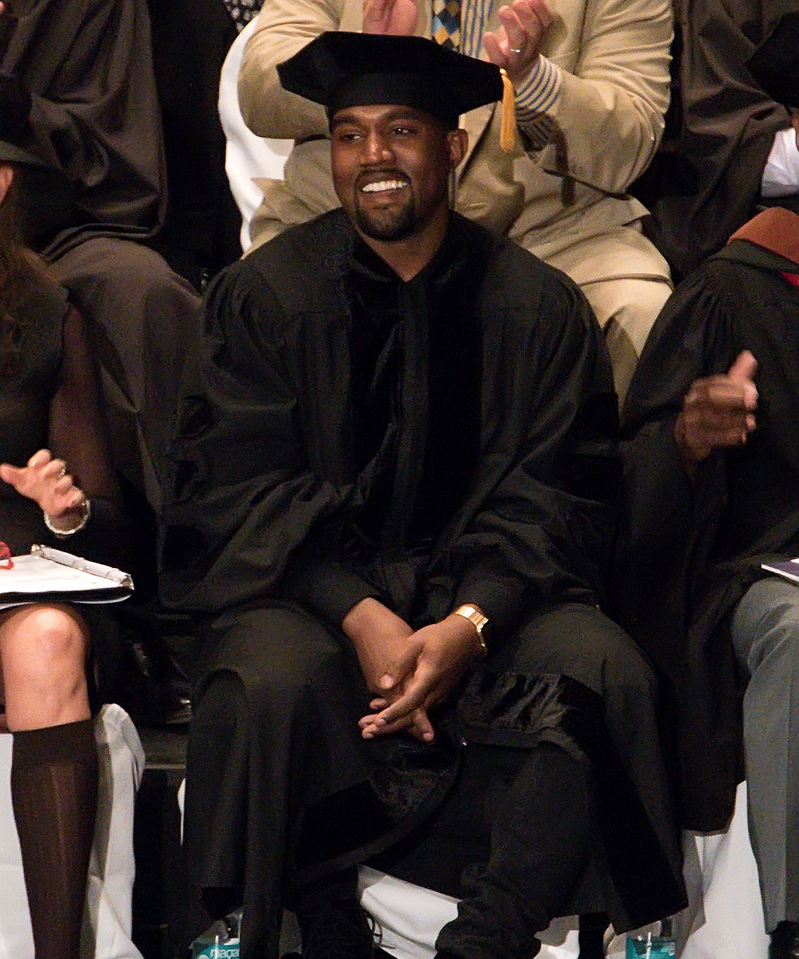 Talk about a busy weekend! Kanye West became a doctor, spoiled Kim Kardashian for Mother’s Day and starred in a viral video
