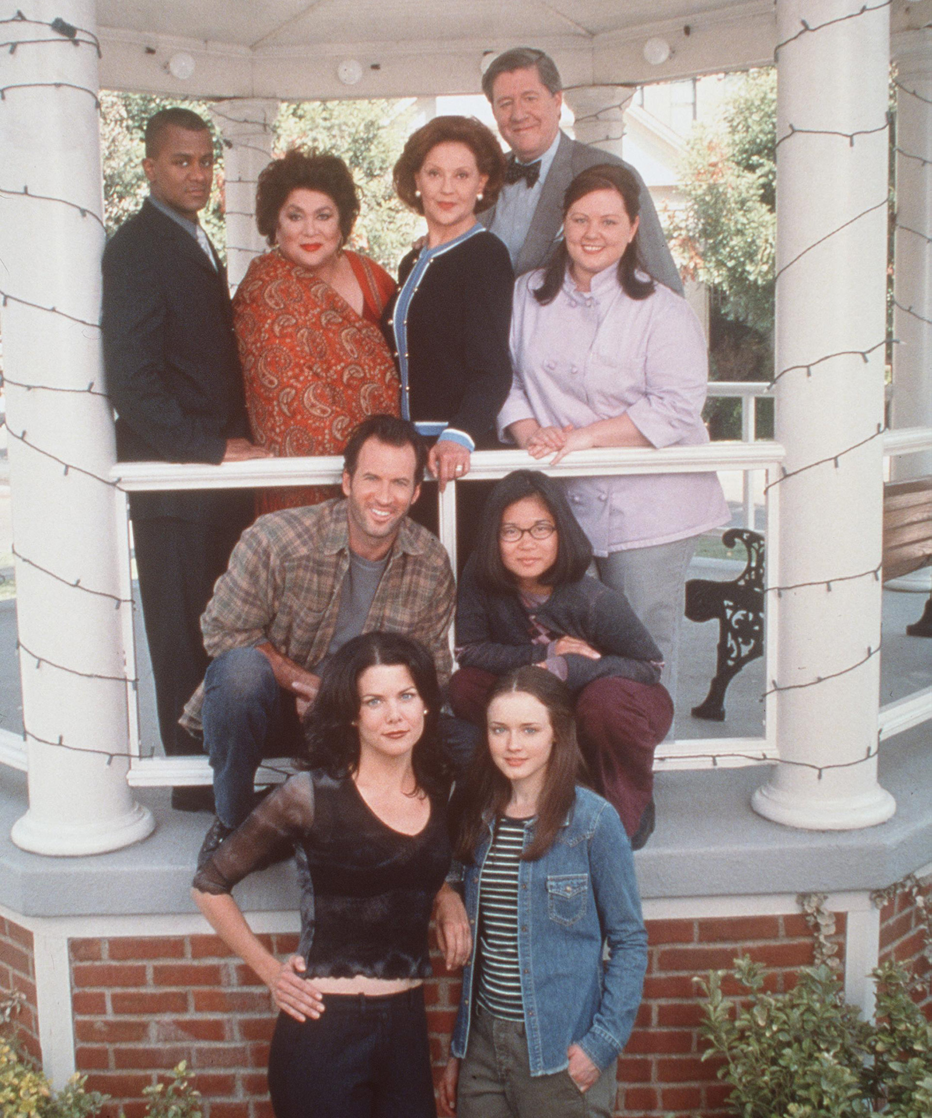 The cast of Gilmore Girl