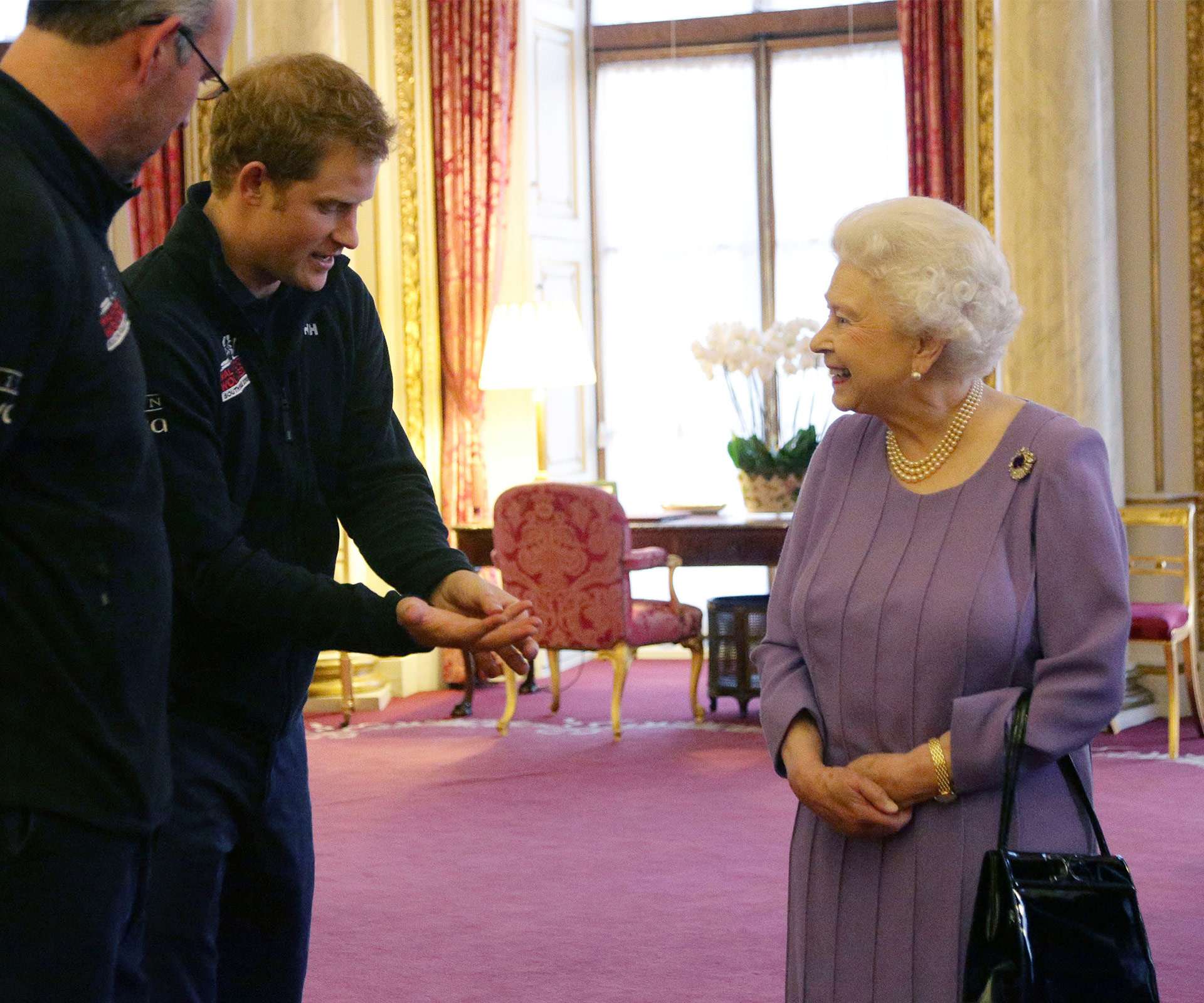 Prince Harry and The Queen