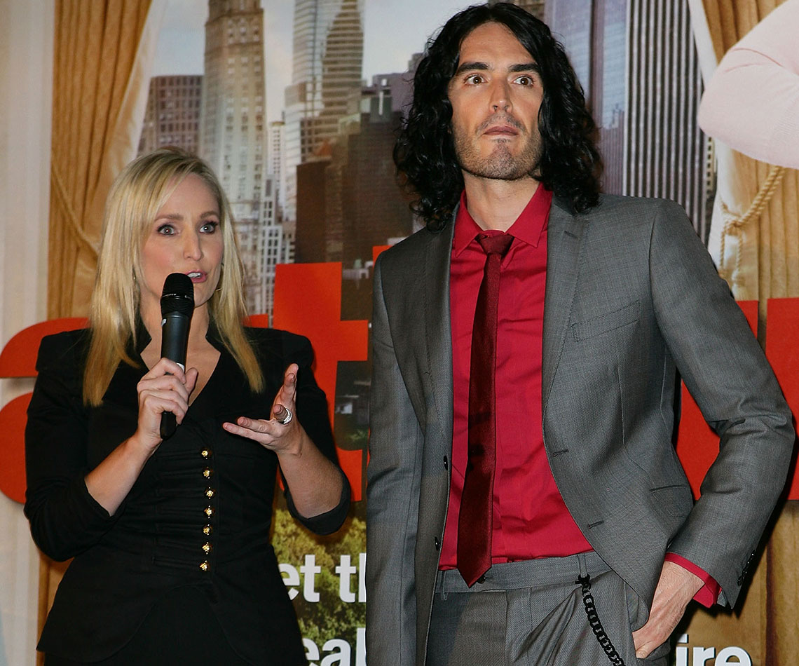 Fifi Box and Russell Brand