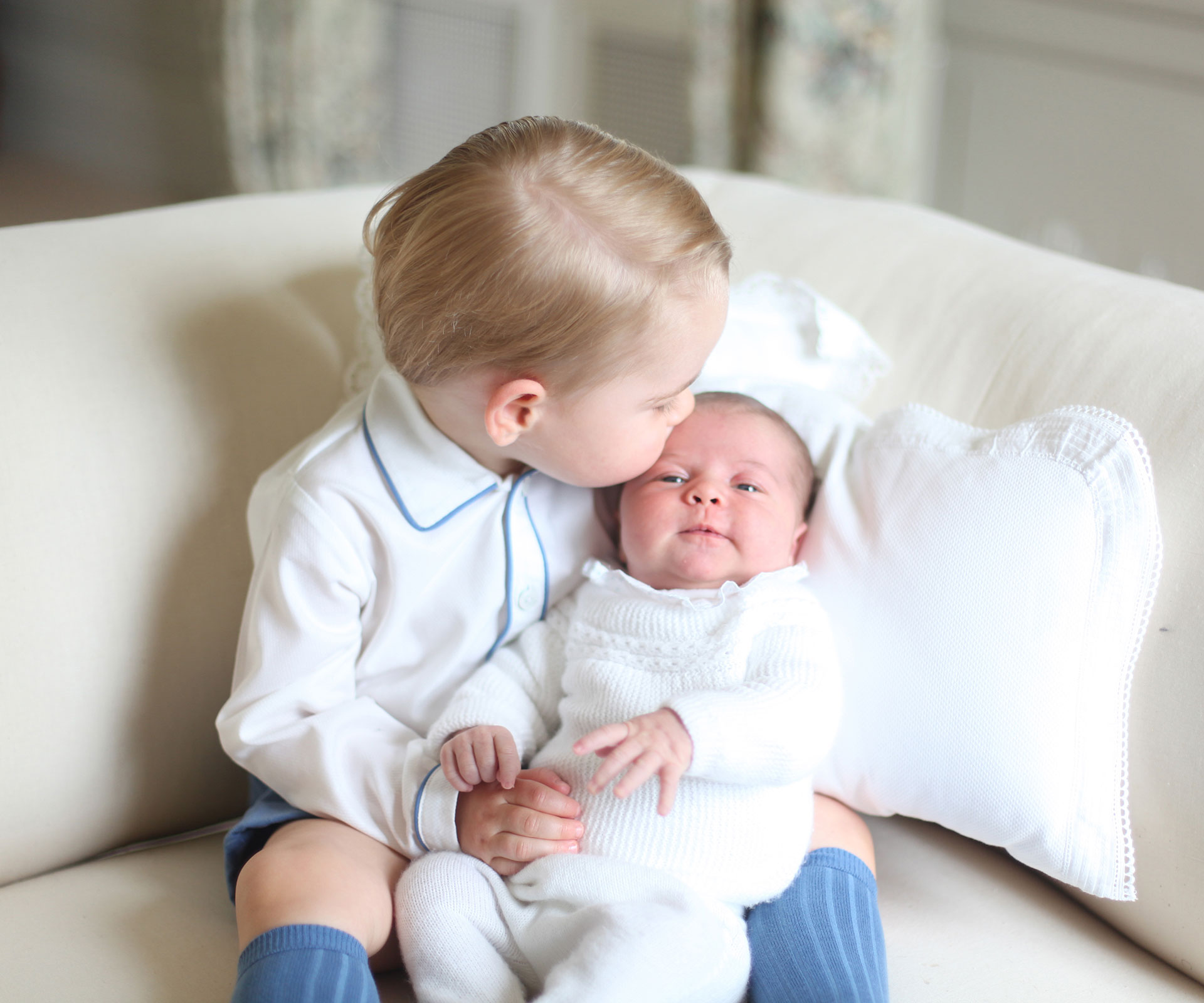 Princess Charlotte and Prince George taken by their mum Duchess of Cambridge
