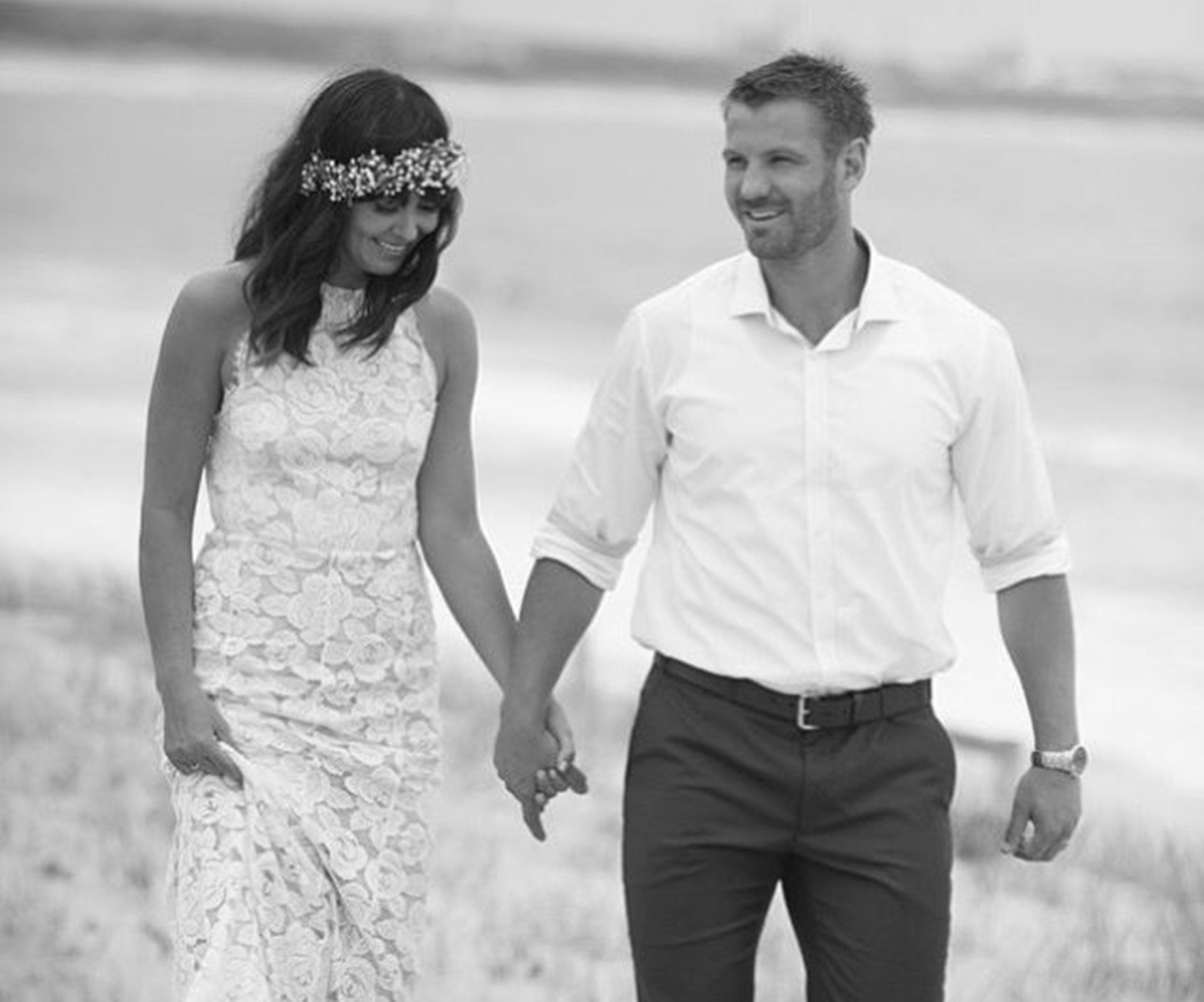 Married at first sight's Michelle on her wedding day 