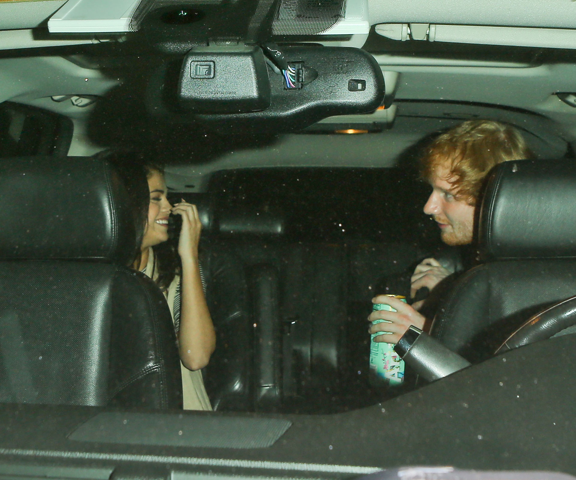 Ed Sheeran and Selena Gomez