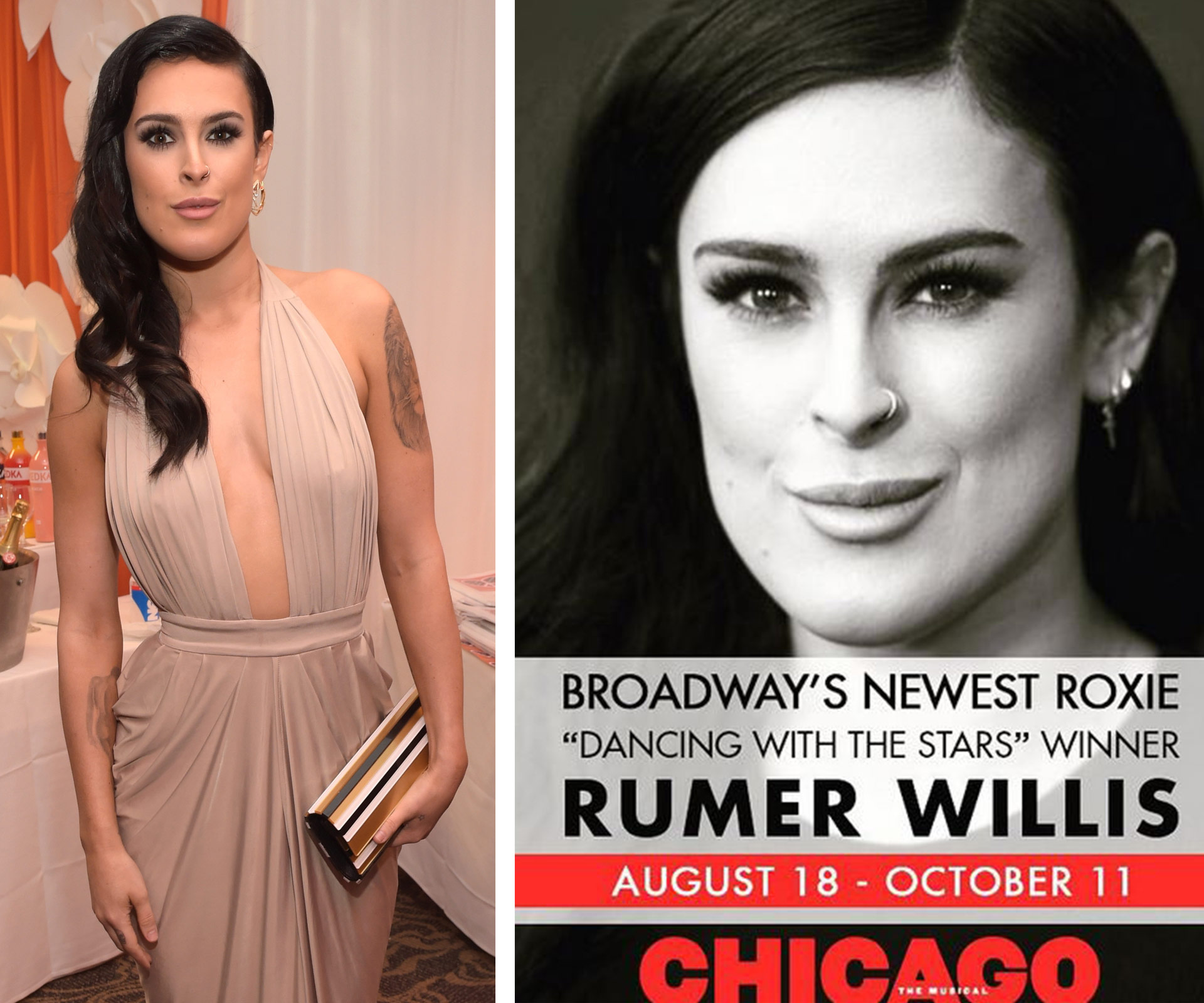 Rumer Willis is dancing her way onto Broadway to play Chicago’s Roxie Hart