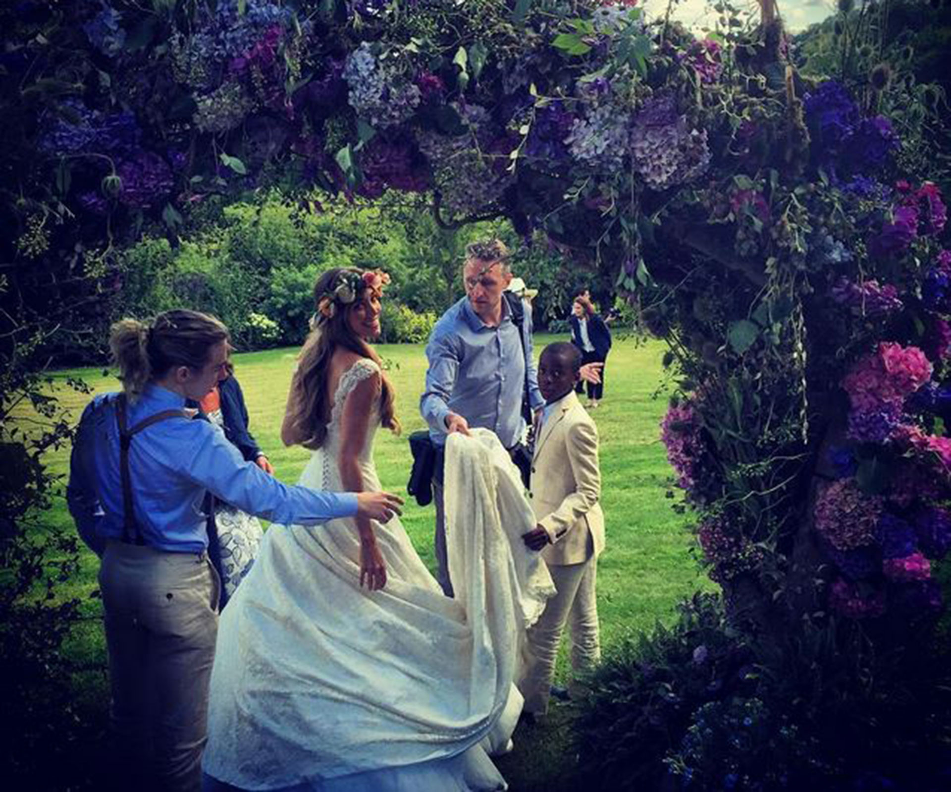 Jacqui Ainsley and Guy Ritchie's Wedding 