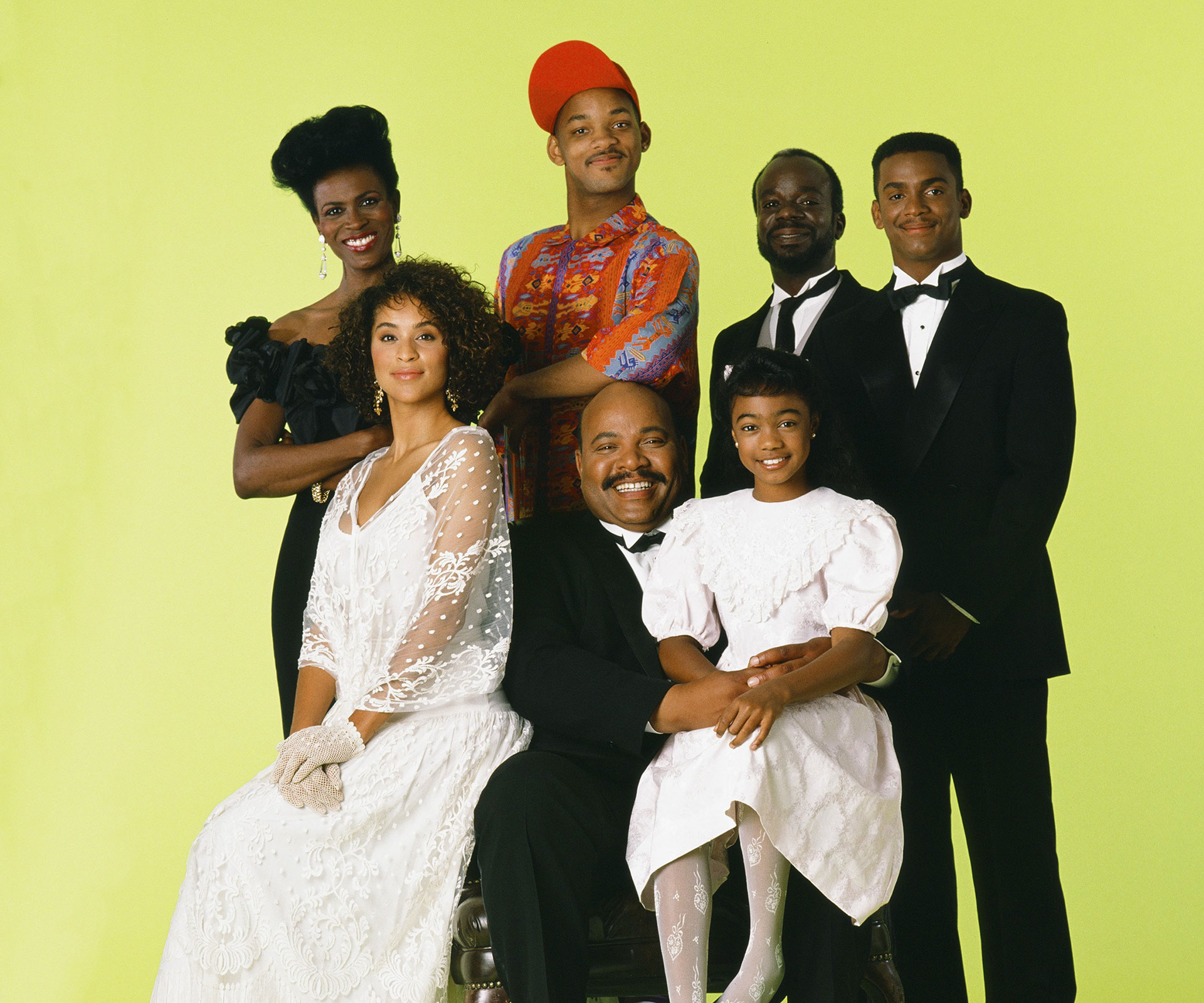 The cast of Fresh Prince of Bel Air