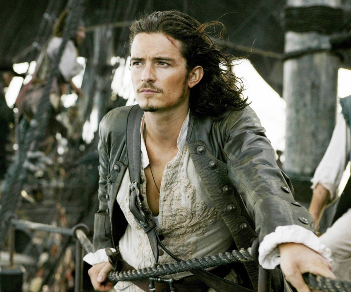 Orlando Bloom in Pirates of the Caribbean