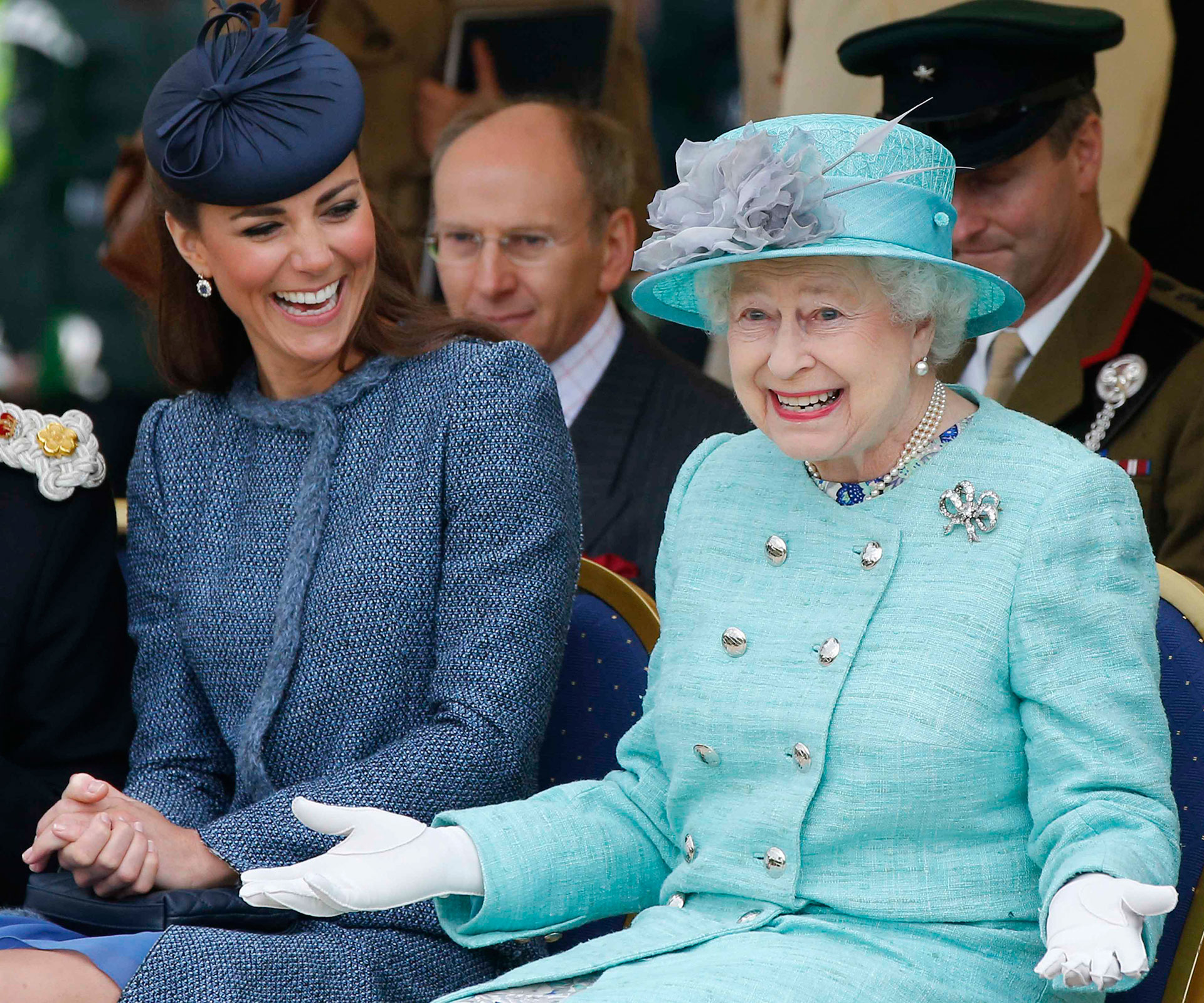 The Queen and Catherine, Duchess of Cambridge