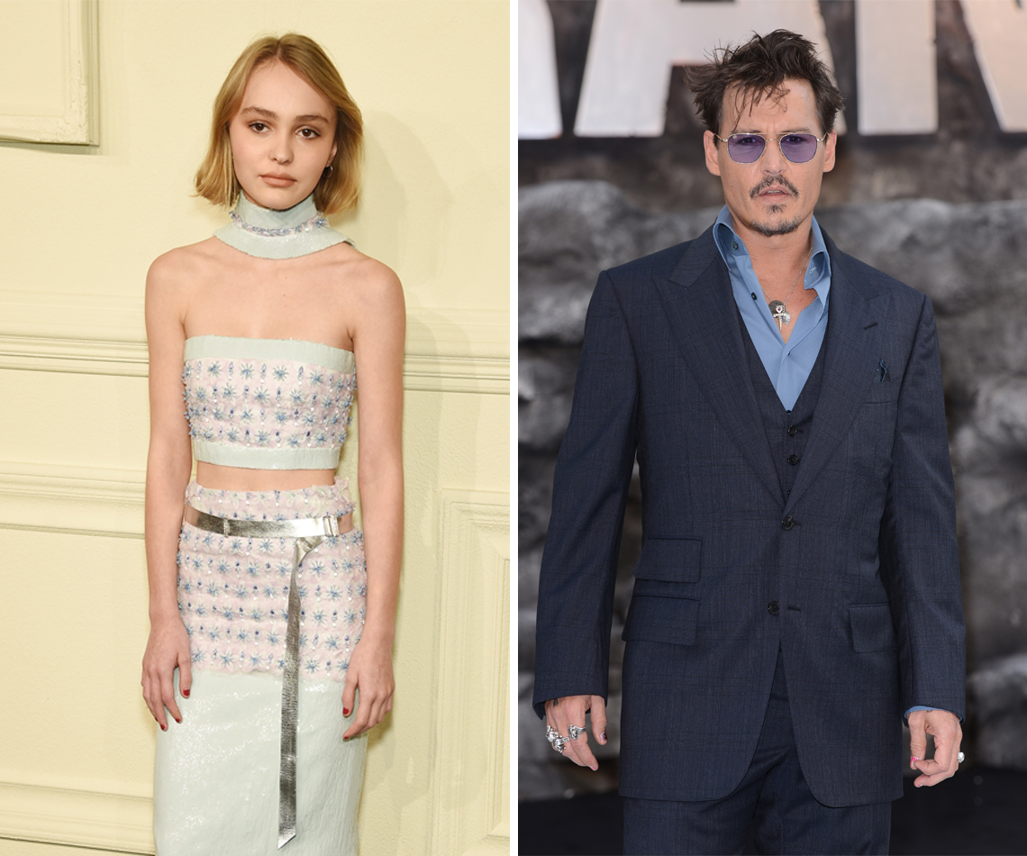Johnny Depp reveals his “worries” over daughter Lily-Rose’s modelling career