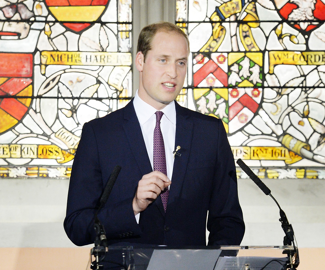 Prince William gets emotional about a future for Princess Charlotte without elephants and rhinos