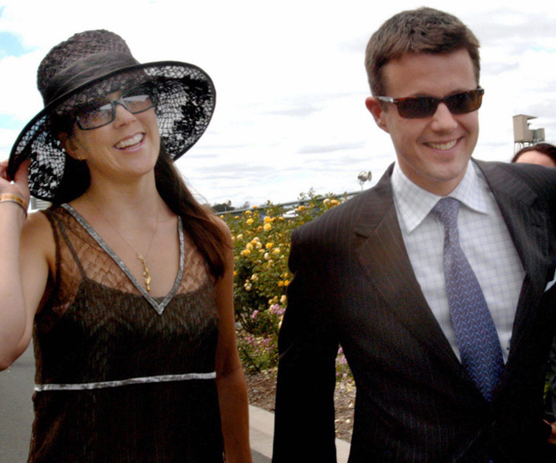 Princess Mary and Prince Frederik at the Melbourne Cup