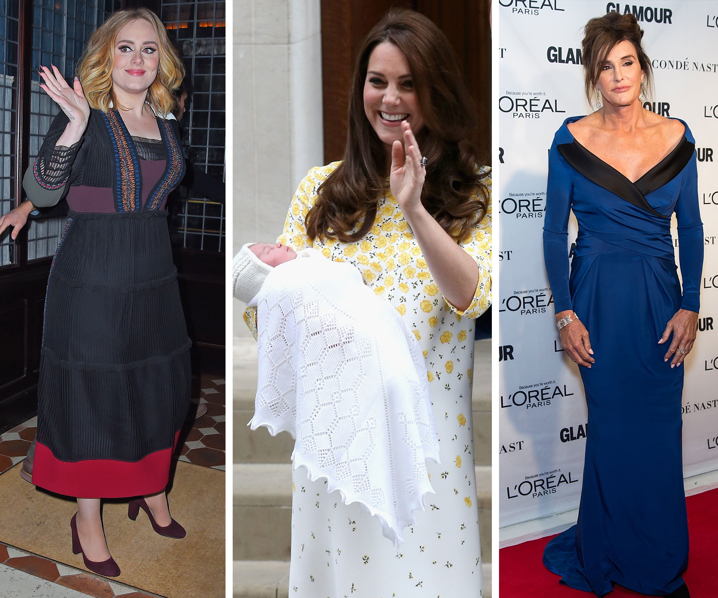 Adele, Michelle Payne, Duchess Catherine, Caitlyn Jenner 
