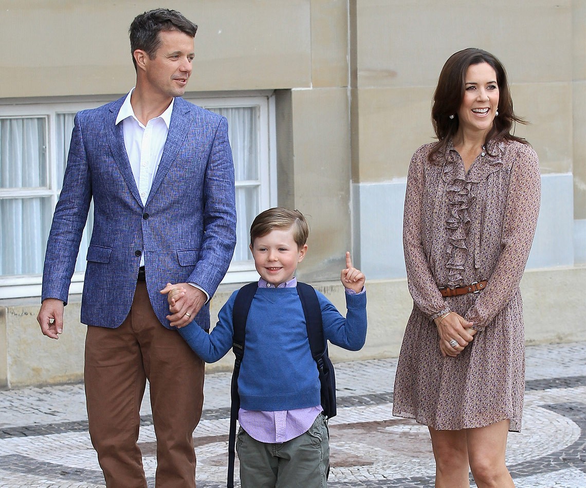 Princess Mary, Prince Frederik and Prince Christian