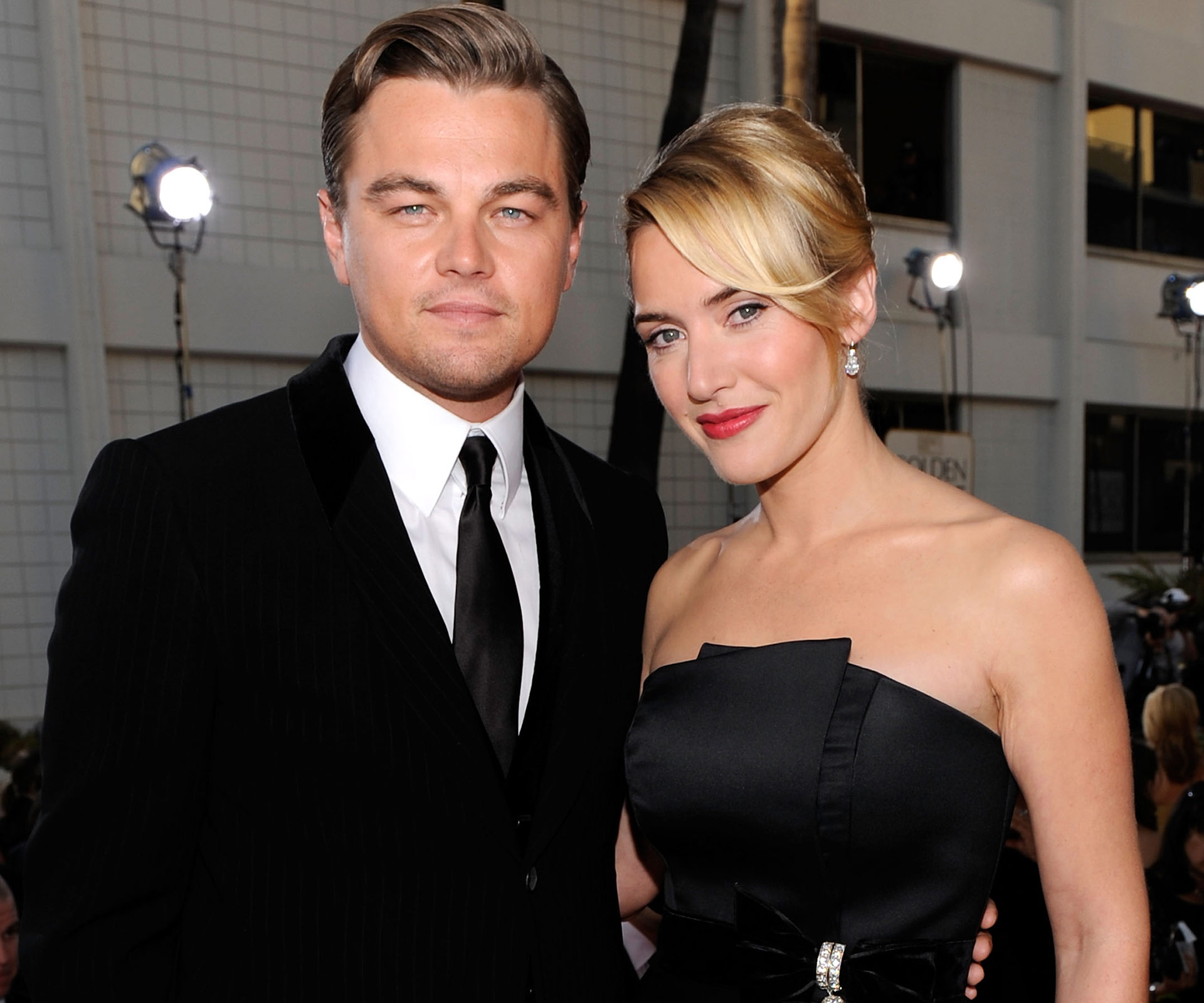 Kate Winslet and Leo DiCaprio 